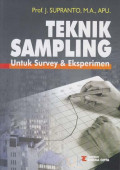 Teknik Sampling : Untuk Survey dan Eksperimen