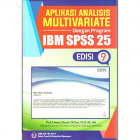 Aplikasi Analisis Multivariate Ibm Spss 25